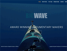 Tablet Screenshot of bigwavetv.com